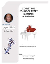 Come Thou Fount of Every Blessing SATB choral sheet music cover